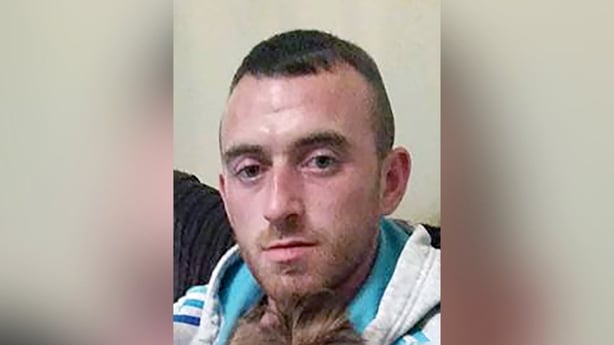 A picture of Dylan Magee who is charged with murdering Matthew Healy, 89, at the Mercy University Hospital in Cork in 2023