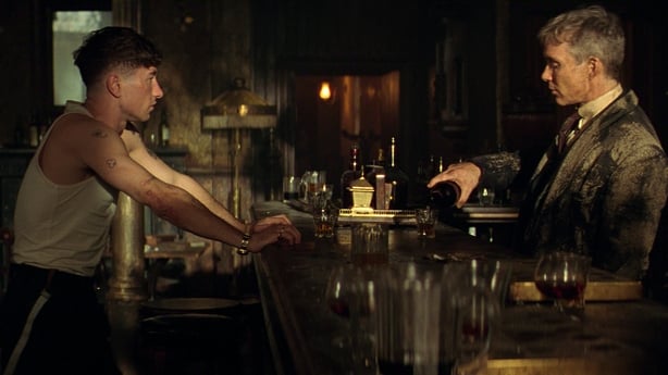 Barry Keoghan and Cillian Murphy meet in Peaky Blinders: The Immortal Man