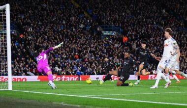 Man City battle past Leeds to gain ground on Arsenal