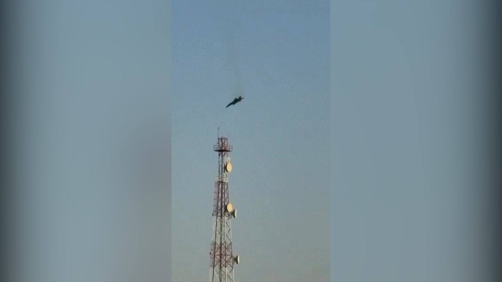 US military plane plummets from sky in Kuwait