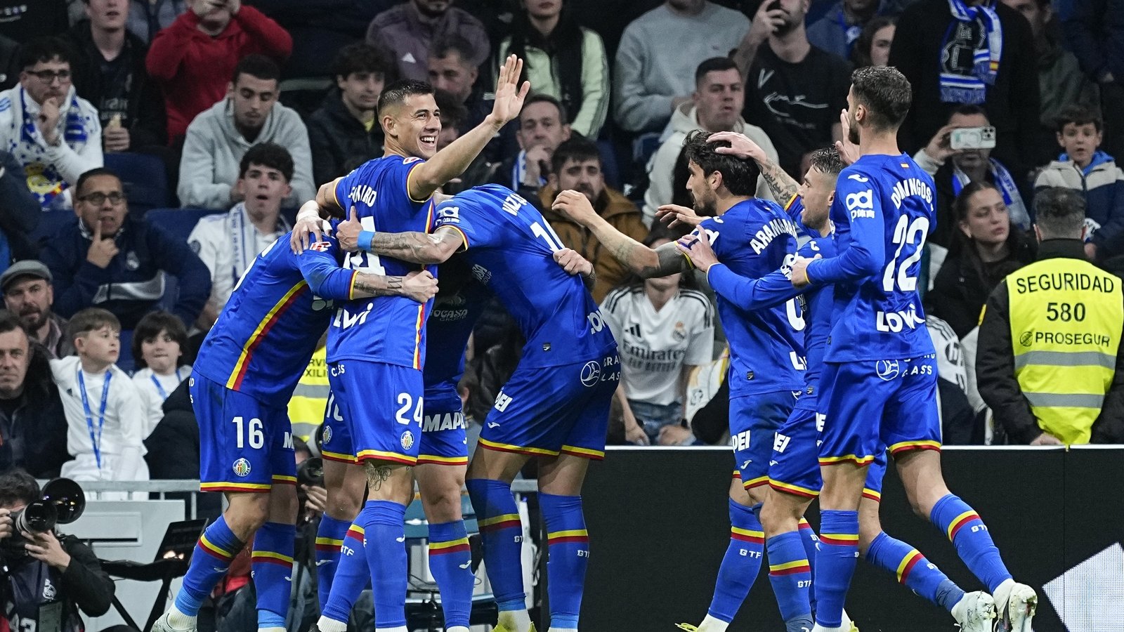 First-half goal enough for Getafe to stun Real