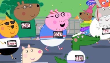 Daddy Pig to run the London Marathon