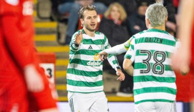 Nygren nets winner at Dons to fire Celtic up to second