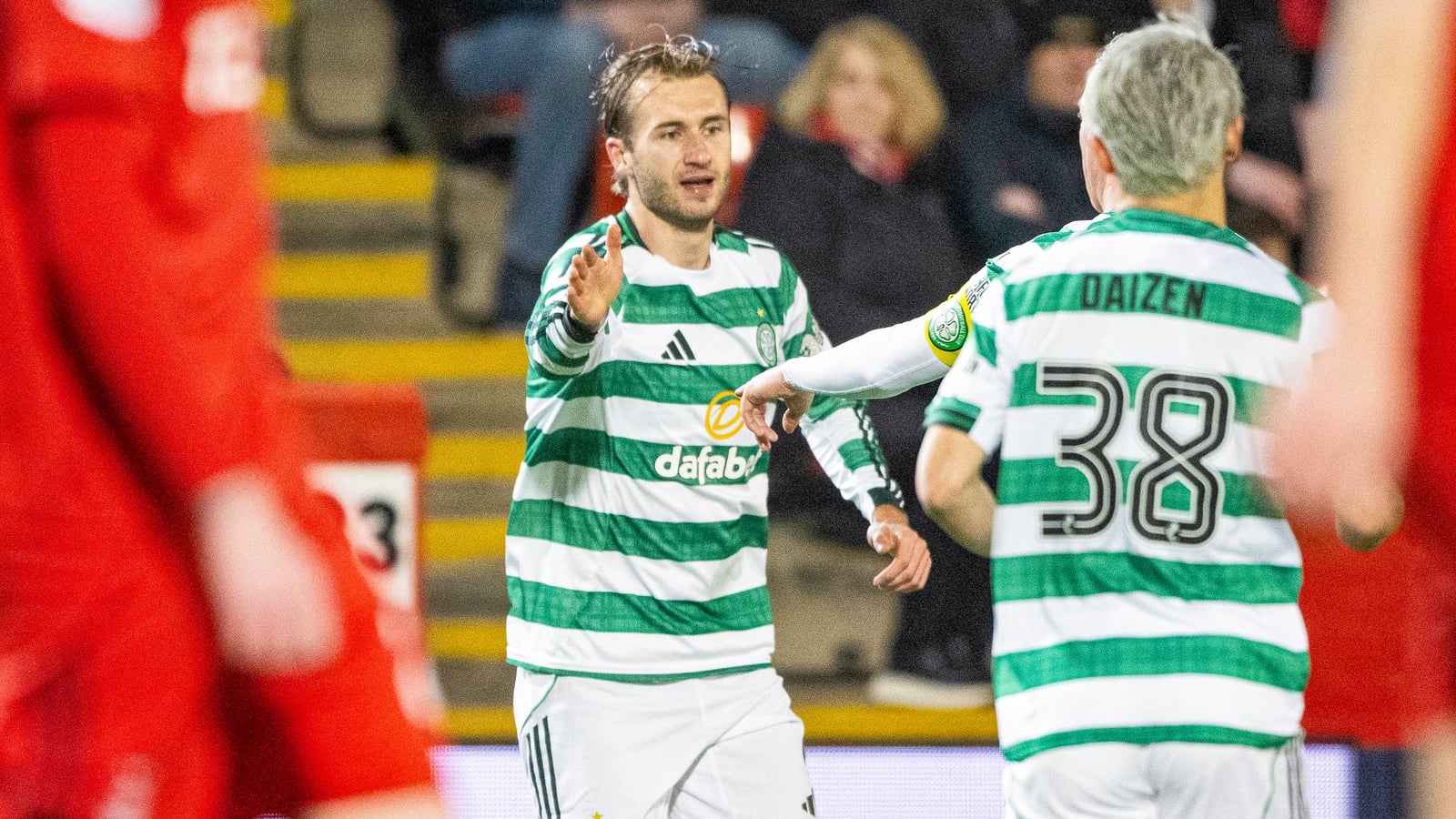 Nygren nets winner at Dons to fire Celtic up to second