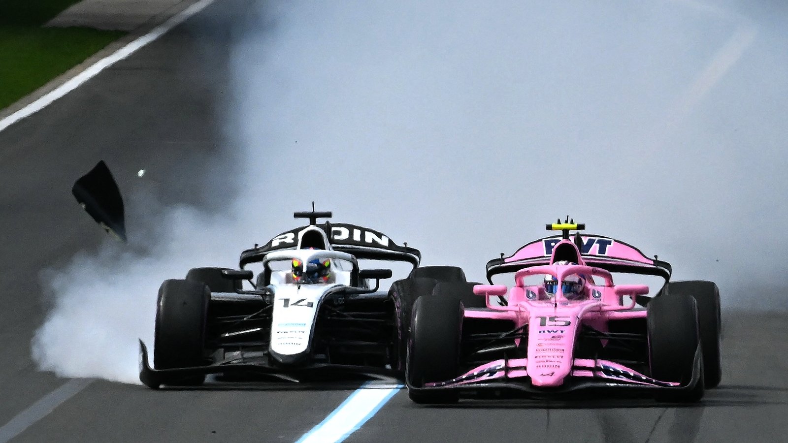 Penalty for Dunne after colliding with team-mate