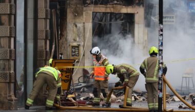 Glasgow train station partially reopens after fire