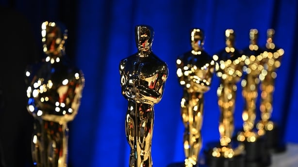 HOLLYWOOD, CALIFORNIA - MARCH 02: In this handout photo provided by The Academy, Oscar statuettes are seen backstage during the 97th Annual Oscars at Dolby Theatre on March 02, 2025 in Hollywood, California. (Photo by Richard Harbaugh/The Academy via Getty Images)
