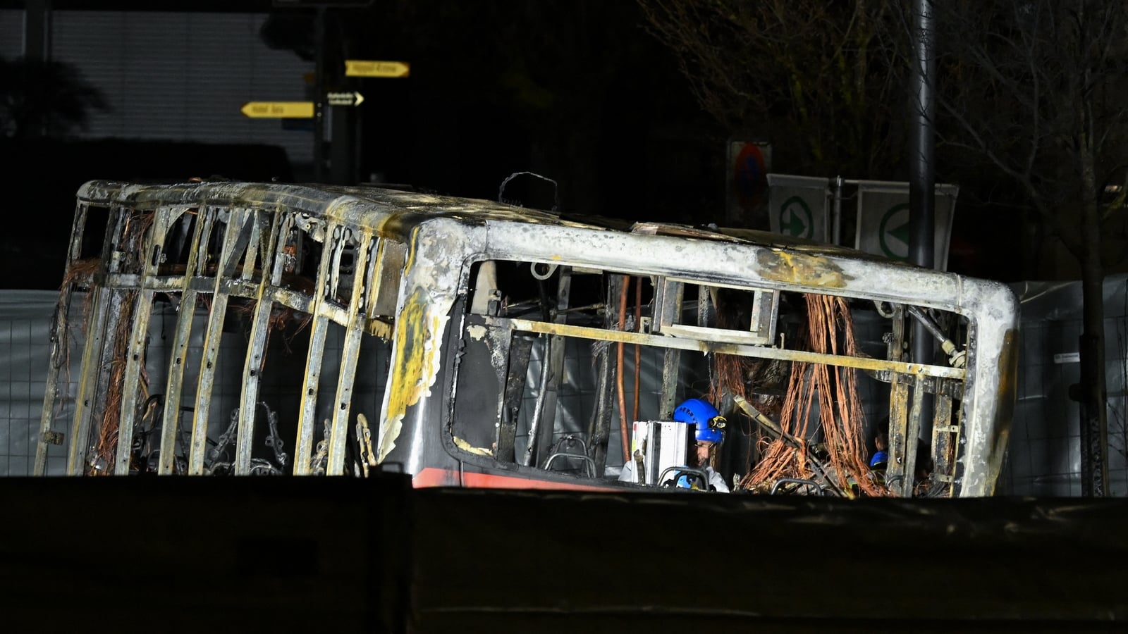 At least six people dead after Swiss bus fire