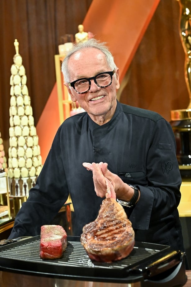 Wolfgang Puck at the 98th Oscars Governors Ball preview held at The Ray Dolby Ballroom on 10 March, 2026 in Los Angeles, California. (Photo by Michael Buckner/Variety via Getty Images)