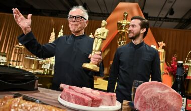 Here's what's on the menu for A-listers on Oscars night