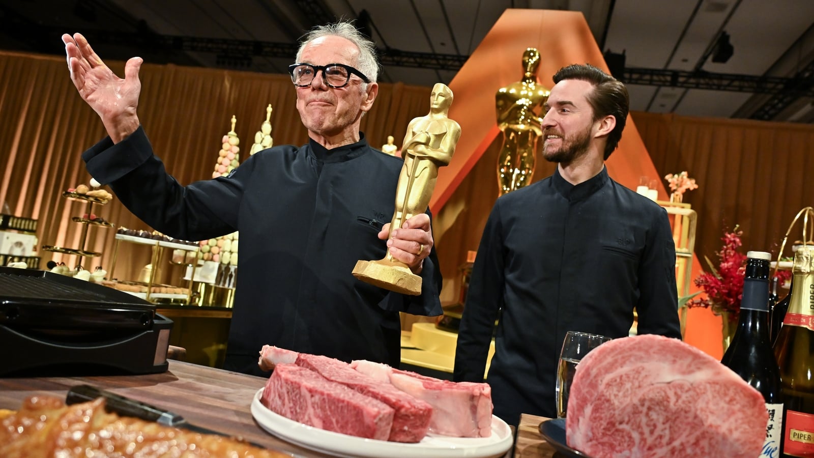 Here's what's on the menu for A-listers on Oscars night