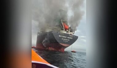 Oil gains 9% as Iran says Strait of Hormuz stays closed