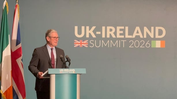 Keir Starmer UK-IRELAND Summit