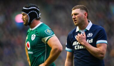 Ireland are in the Scottish heads