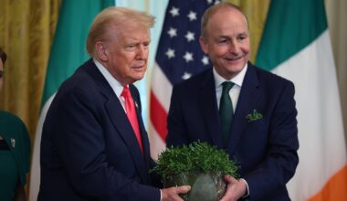 Taoiseach begins US visit for St Patrick's Day events