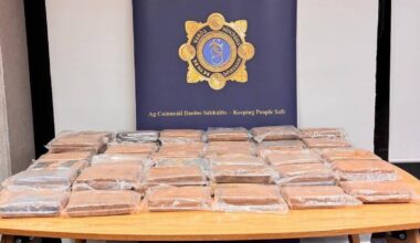 Two arrested after cocaine worth €5m seized in Monaghan