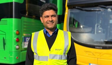 Dancing bus driver wants to make you smile