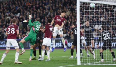 Hammers inflict another blow on City's title hopes