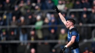 Daire Cregg of Roscommon reacts during the Allianz Football League Division 1 match between Roscommon and Donegal at King & Moffatt Dr Hyde Park in Roscommon.