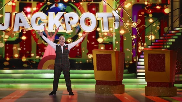 Paudie Moloney with Pro Dancer Laura Nolan