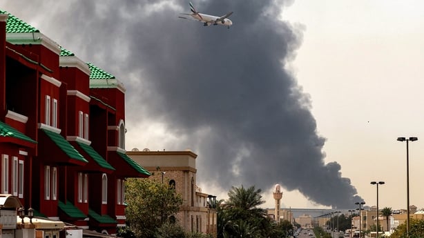 Firefighters and rescuers work at the site of a strike in the northern Israeli city of Nahariya on March 16, 2026. Lebanon's Hezbollah said it launched an attack on March 16 targeting Nahariya, where first responders reported a man was wounded