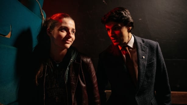 Clara Crichton as Kate and Colin Morgan as Earl in Once Upon a Time in a Cinema