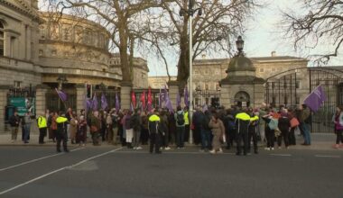 Protest over development plans for Bessborough site