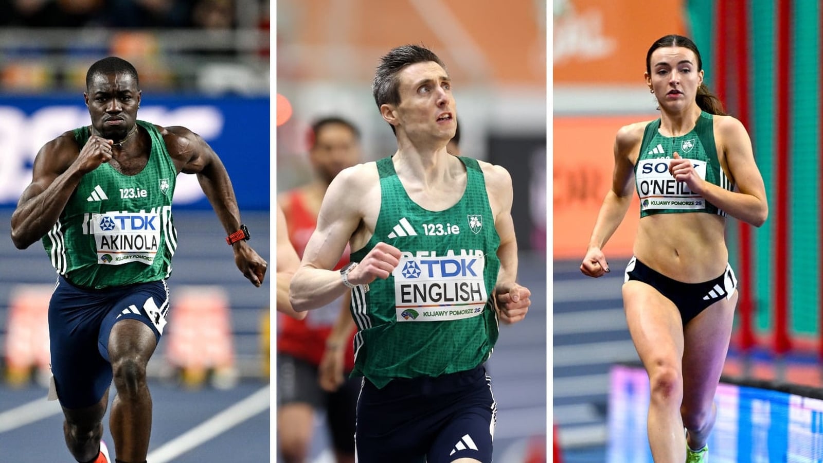 Akinola, O'Neill and English advance to semi-finals