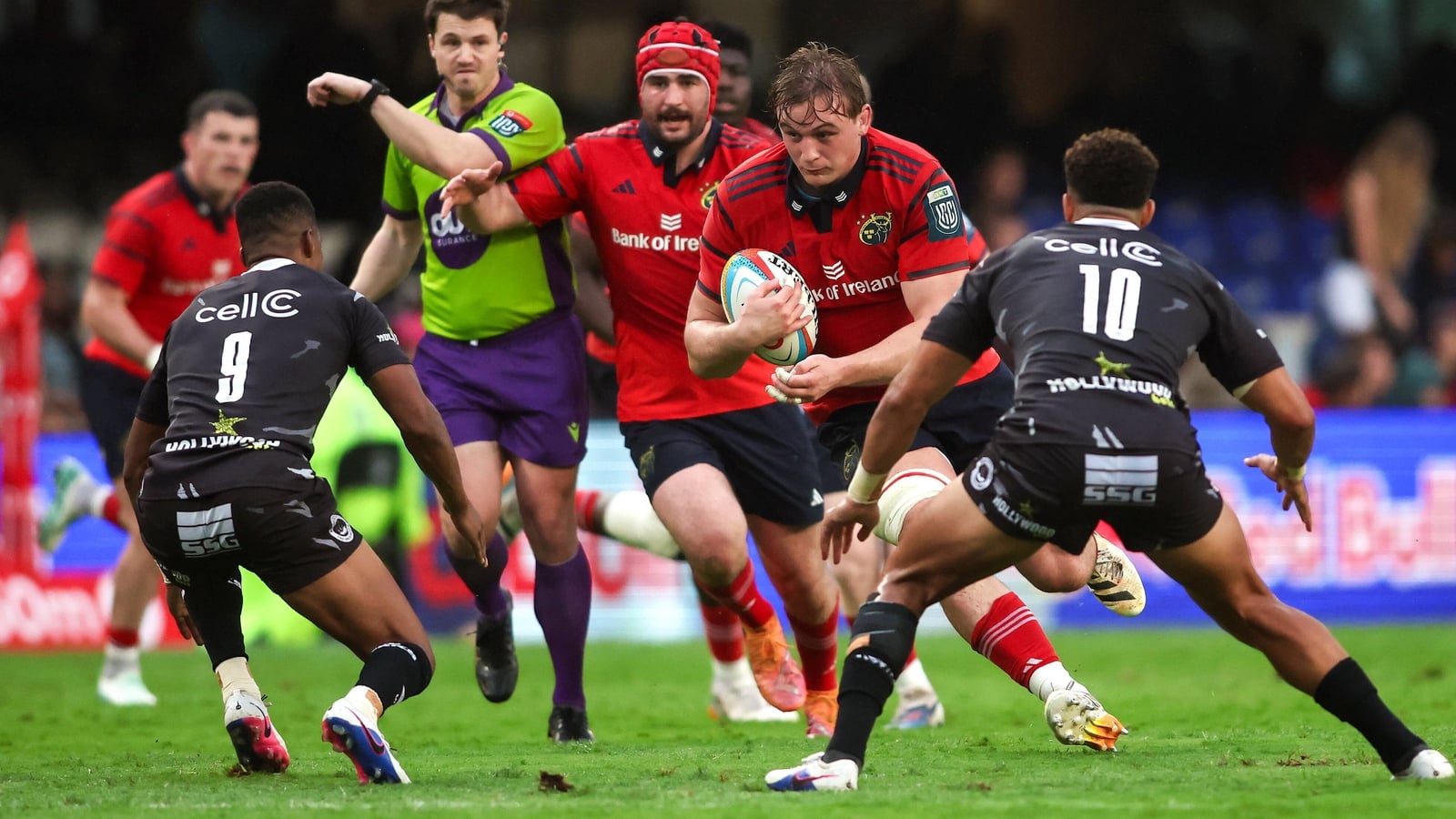 Munster capitulate in seven-try hammering against Sharks