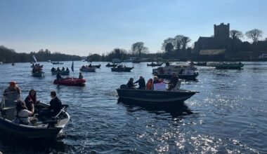 Up to 50 boats rally over Shannon to Dublin pipeline plan