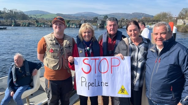 Shannon Pipeline plans are demonstrated against