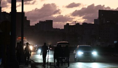 Cuba works to restore power after new blackout