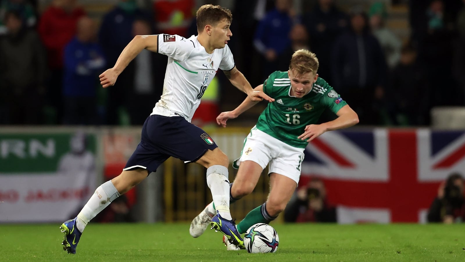 Northern Ireland approaching Italy with optimism