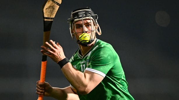 21 March 2026; Aidan O'Connor of Limerick during the Allianz Hurling League Division 1A match between Limerick and Galway at TUS Gaelic Grounds in Limerick. Photo by Piaras Ó Mídheach/Sportsfile