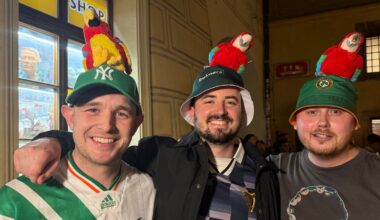 Parrott paraphernalia takes over Prague