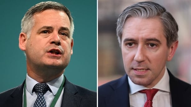 Pearse Doherty and Simon Harris