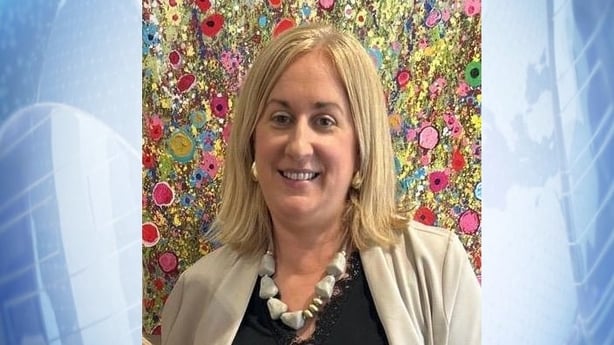 principal of St Patrick's Senior School in Corduff, Blanchardstown Mary O'Riordan 