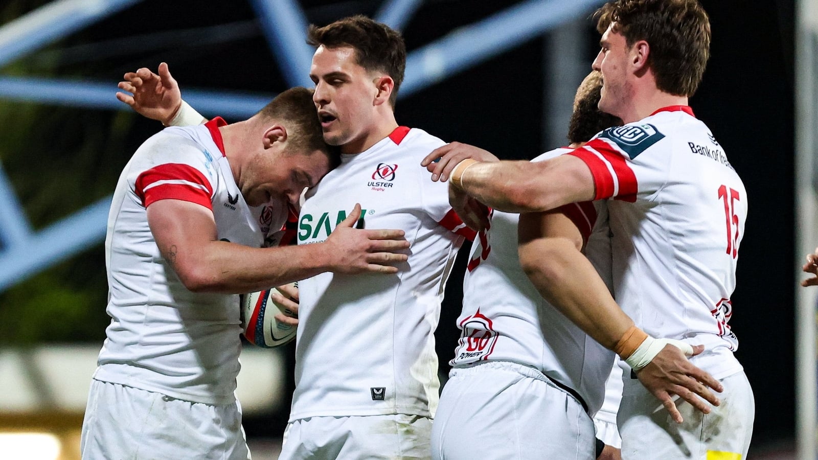 Ulster fight hard for bonus-point win over 14-man Zebre