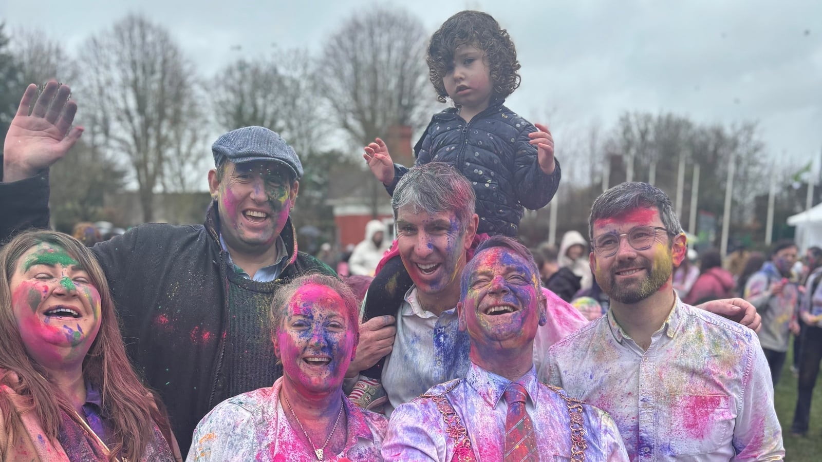 Hundreds gather for Holi celebrations in Cork city