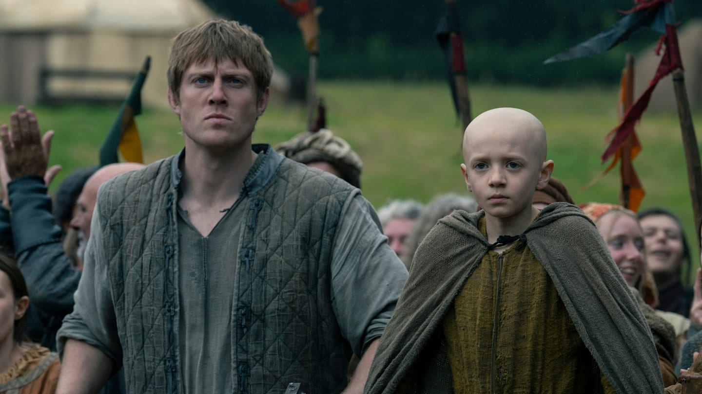 Peter Claffey (Dunk) and Dexter Sol Ansell (Egg) in A Knight of the Seven Kingdoms