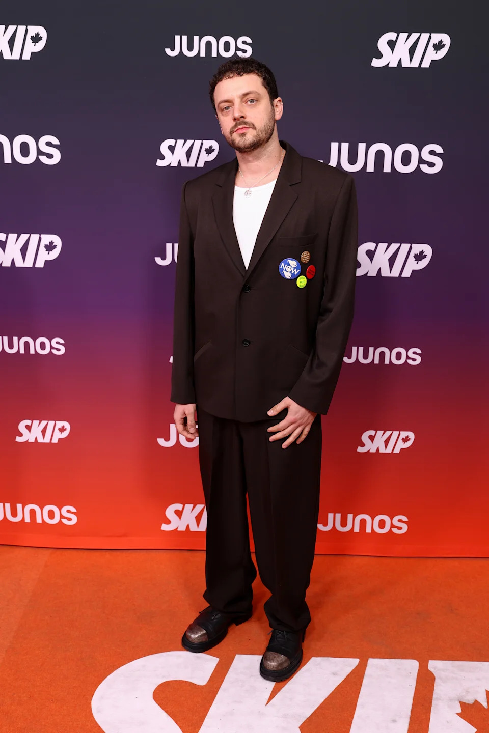 HAMILTON, ONTARIO - MARCH 29: Grandson attends the 2026 JUNO Awards at TD Coliseum on March 29, 2026 in Hamilton, Ontario. (Photo by Cindy Ord/Getty Images)