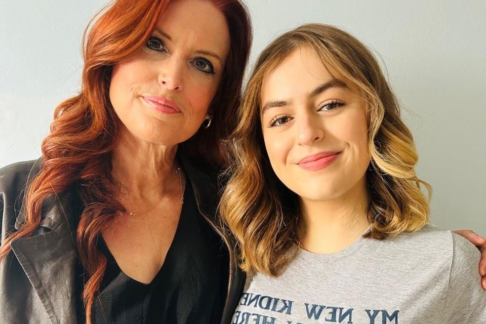 Maya Solecki, 16, alongside Echo journalist Emma Palmer, 51 (Maria Solecki/PA)