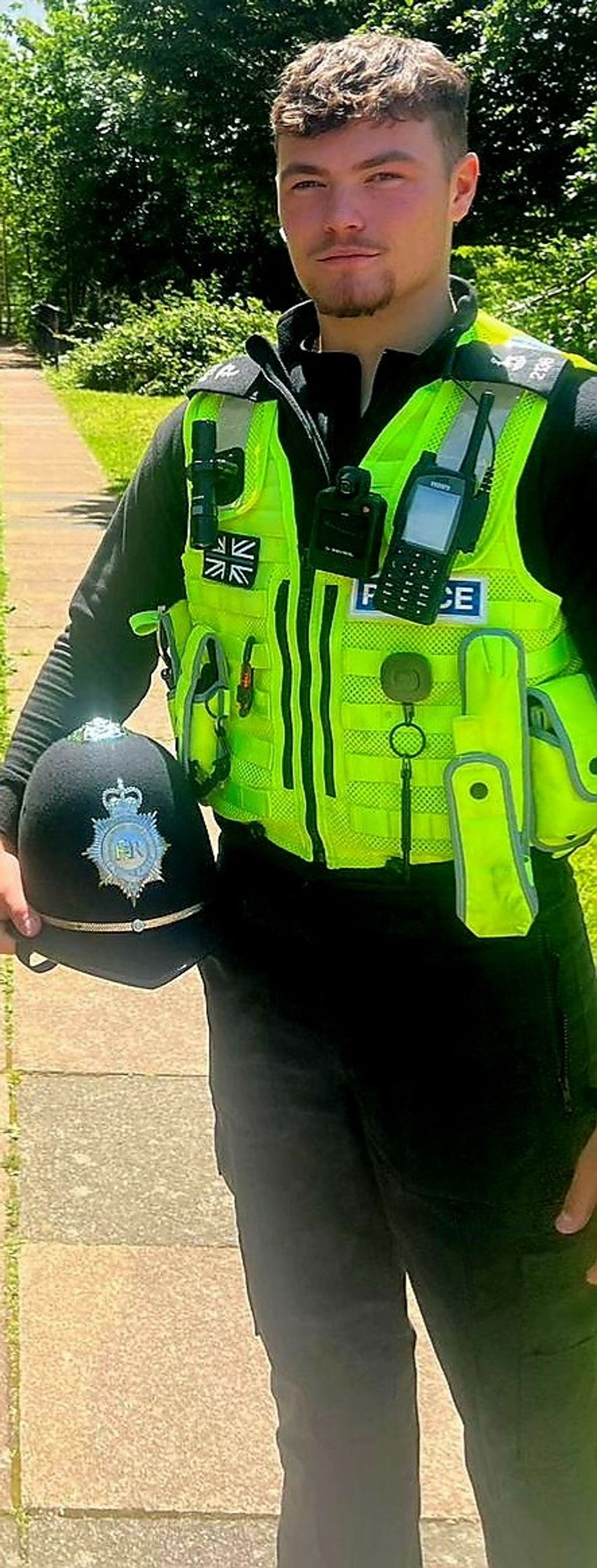 James was a police officer with Hertfordshire Constabulary