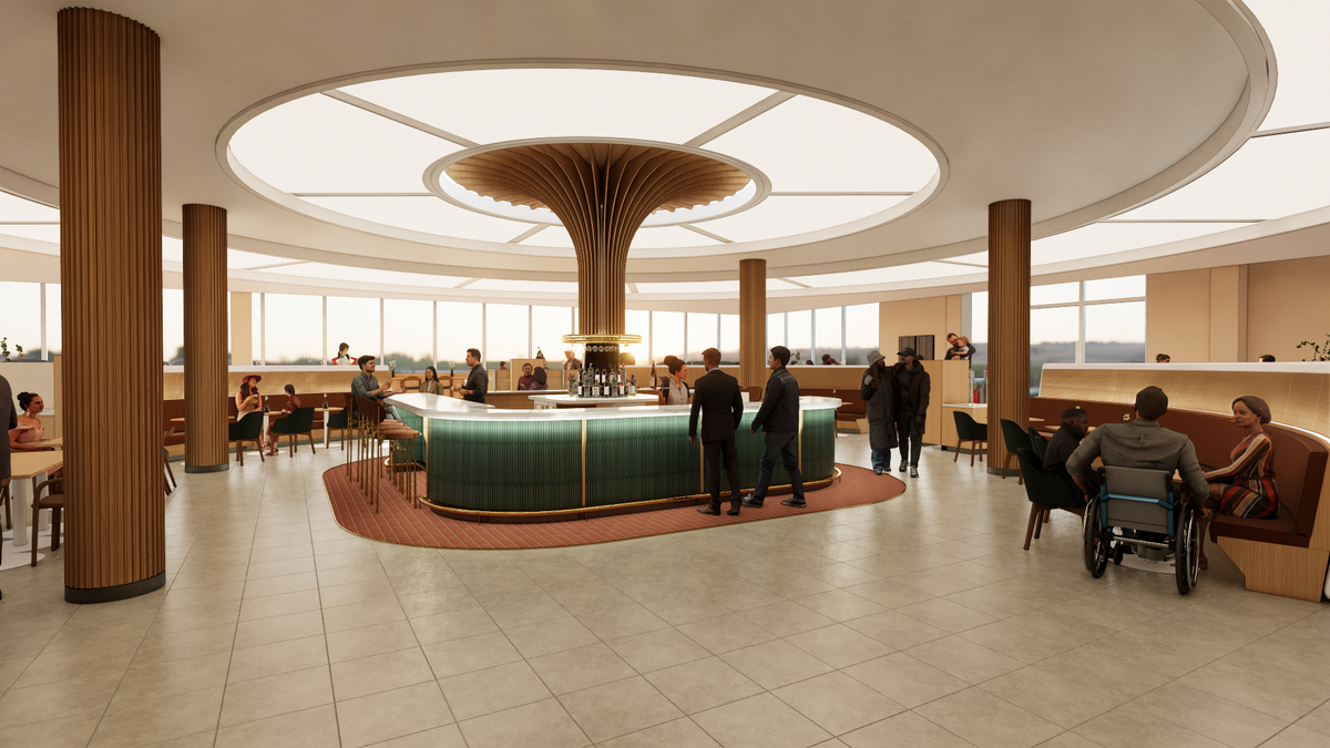 The 51st & Green lounge