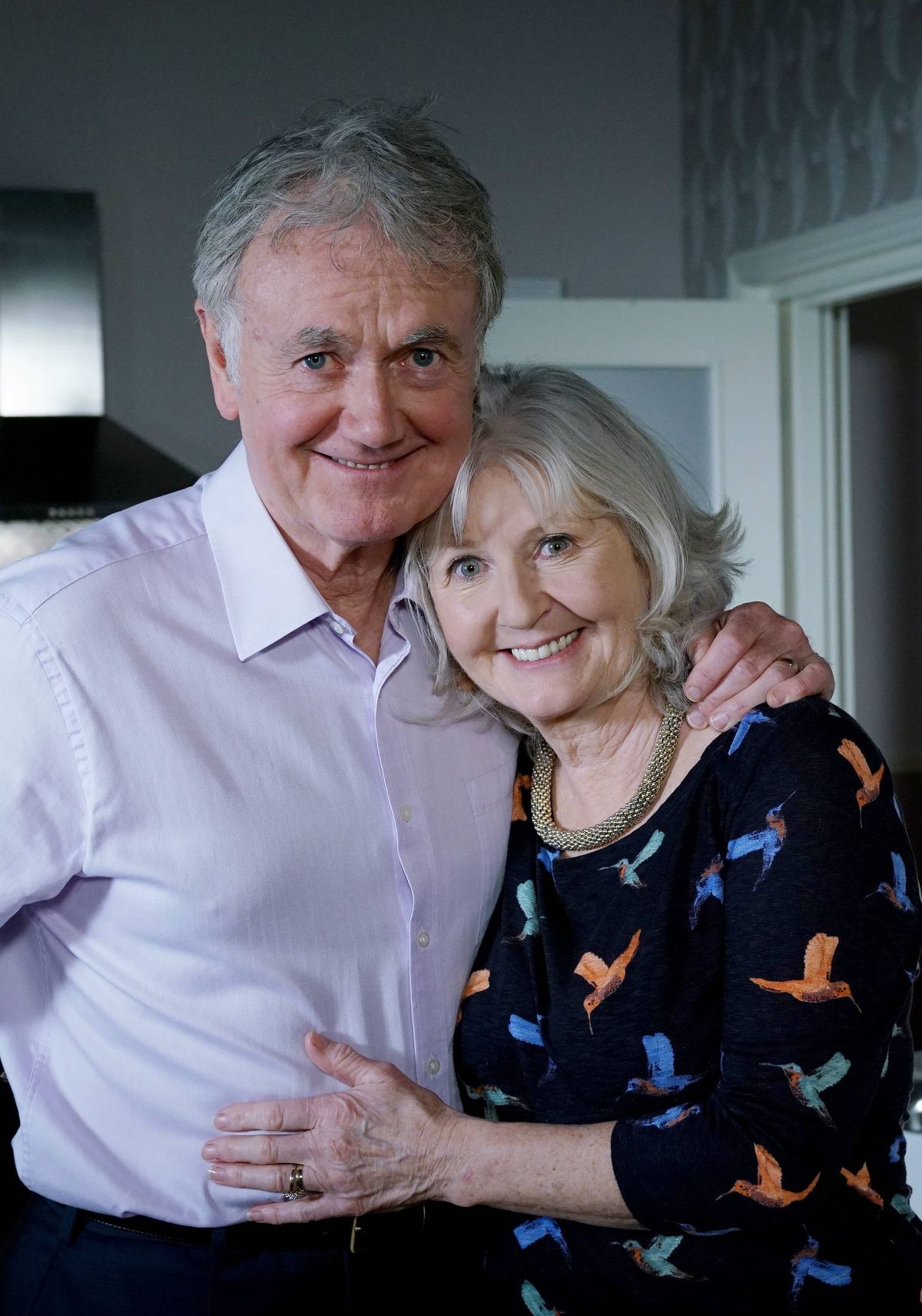 Fair City stars Bryan Murray and Una Crawford O'Brien