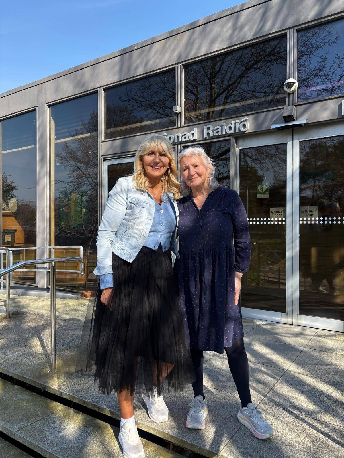 Miriam O'Callaghan and Una Crawford O'Brien