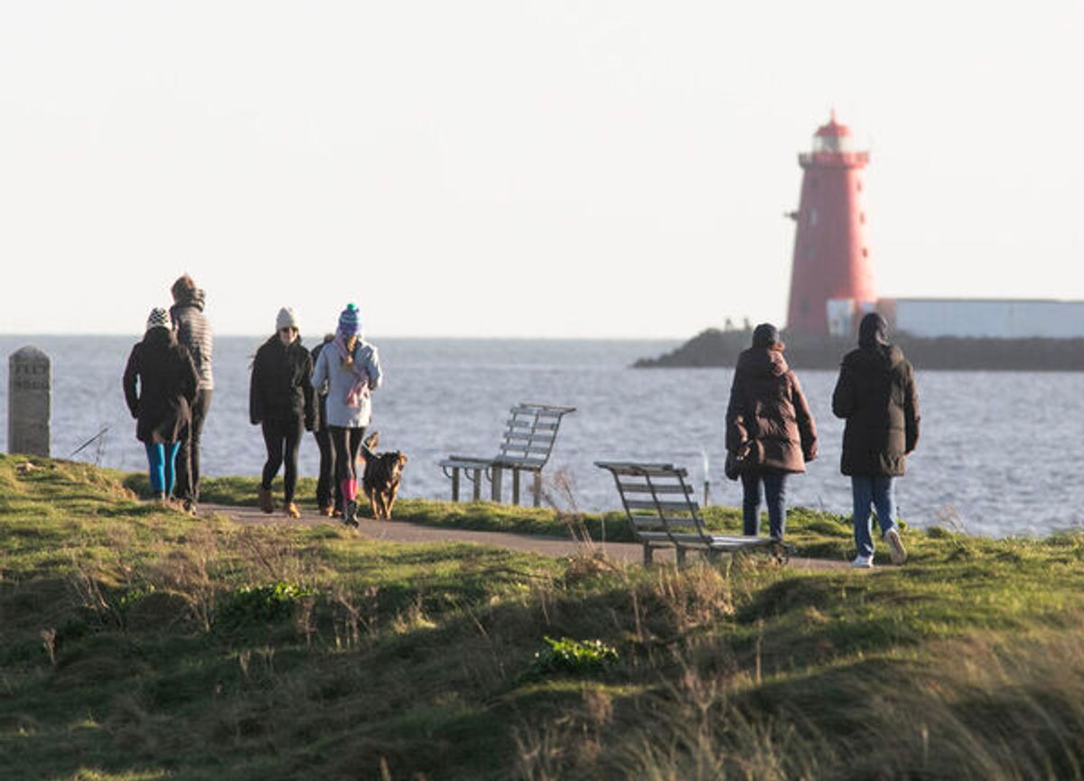 Winter sunshine on Dollymount Strand (stock)