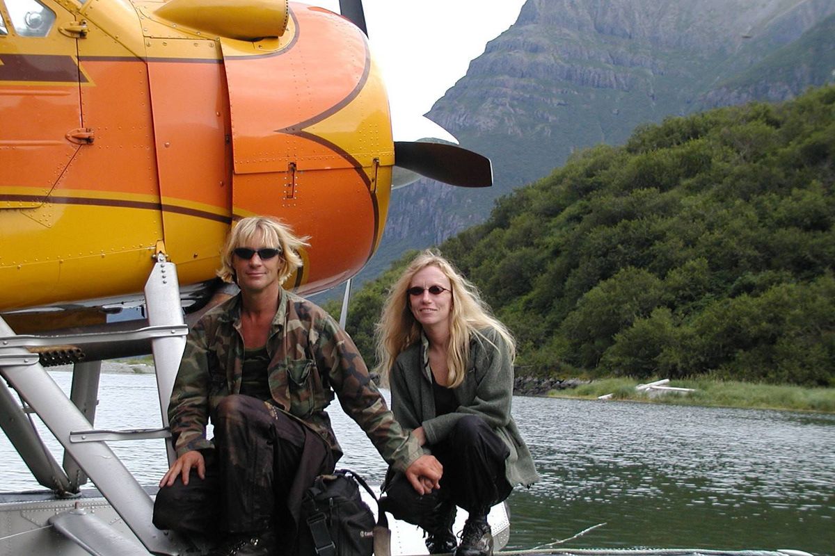 Timothy Treadwell and girlfriend Arnie Huguenard