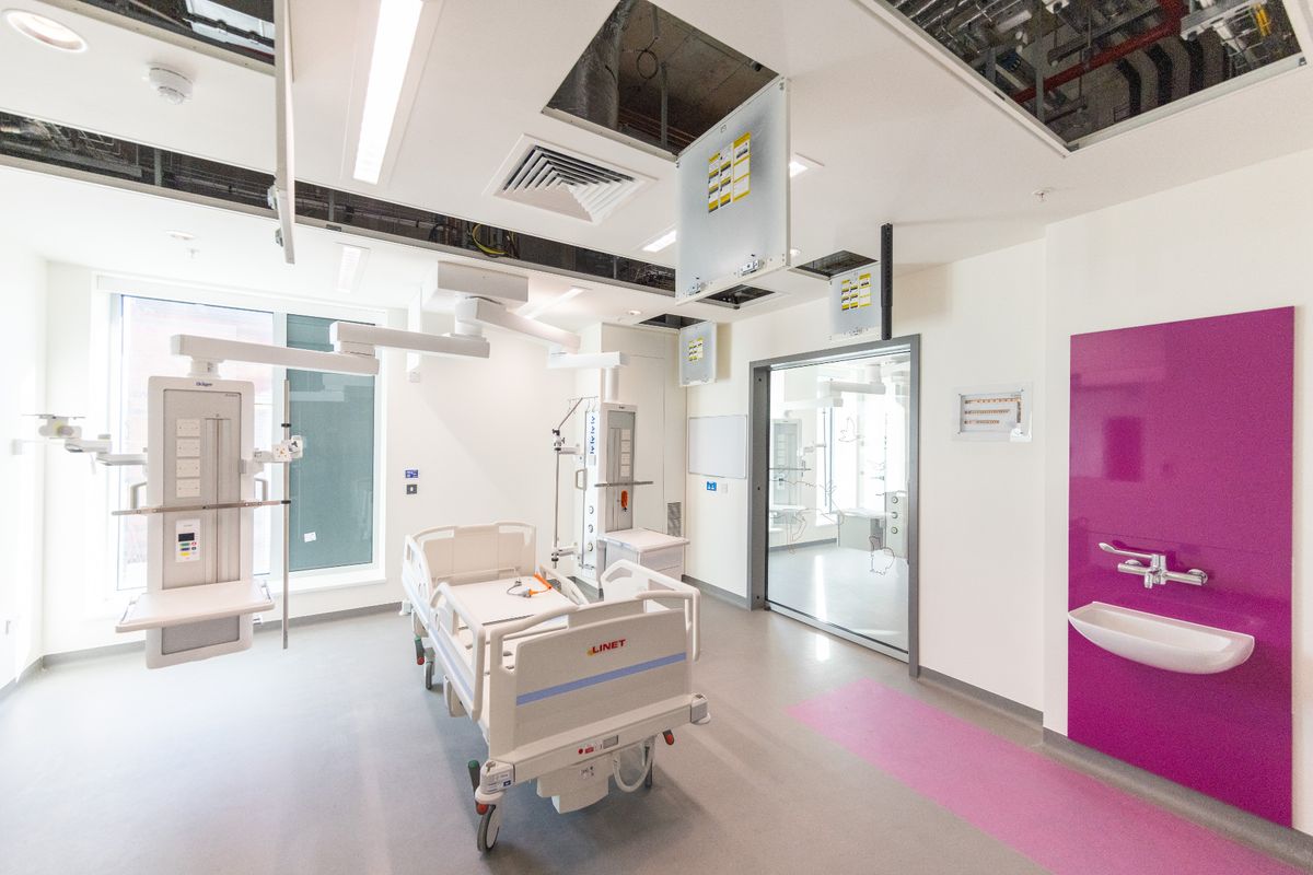 ICU inside the New National Children’s Hospital in Dublin