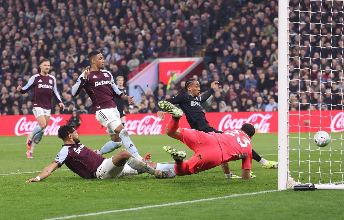 Joao Pedro scored a hat-trick against Aston Villa